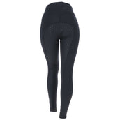 EQUITHÈME Legging d'Équitation Dolomyt Softshell Silicone Noir