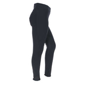 EQUITHÈME Legging d'Équitation Dolomyt Softshell Silicone Noir