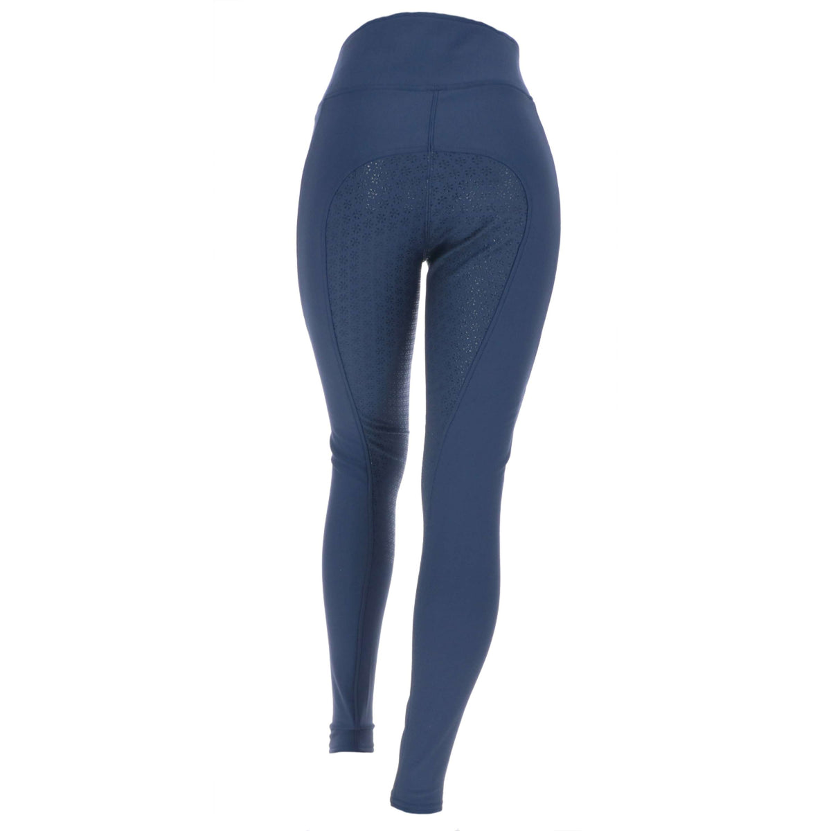 EQUITHÈME Pantalon d'Équitation Dolomyt Softshell Silicone Bleu Foncé