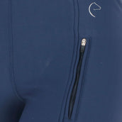 EQUITHÈME Pantalon d'Équitation Dolomyt Softshell Silicone Bleu Foncé