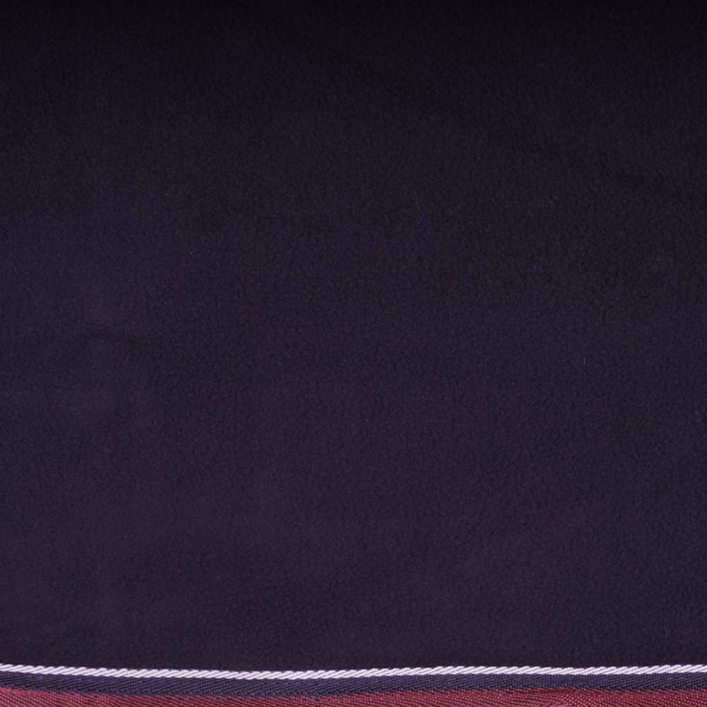 EQUITHÈME Couvre-reins Tyrex 1200D Polar Fleece Marine/Bordeaux