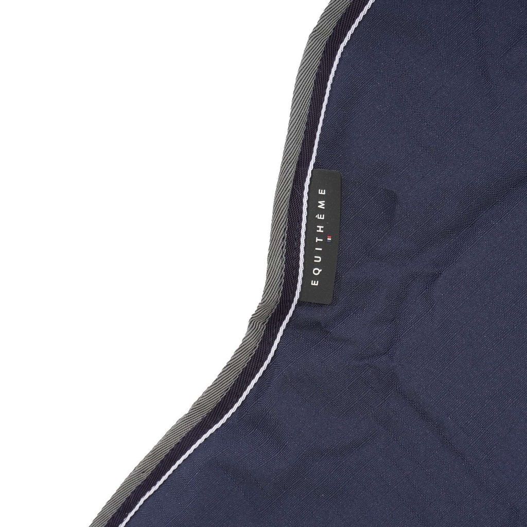 EQUITHÈME Couvre-Cou Tyrex 600D 200g Marine/Gris Dots