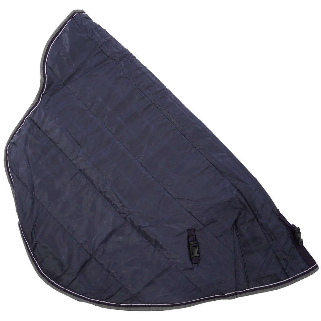 EQUITHÈME Couvre-Cou Tyrex 600D 200g Marine/Gris Dots