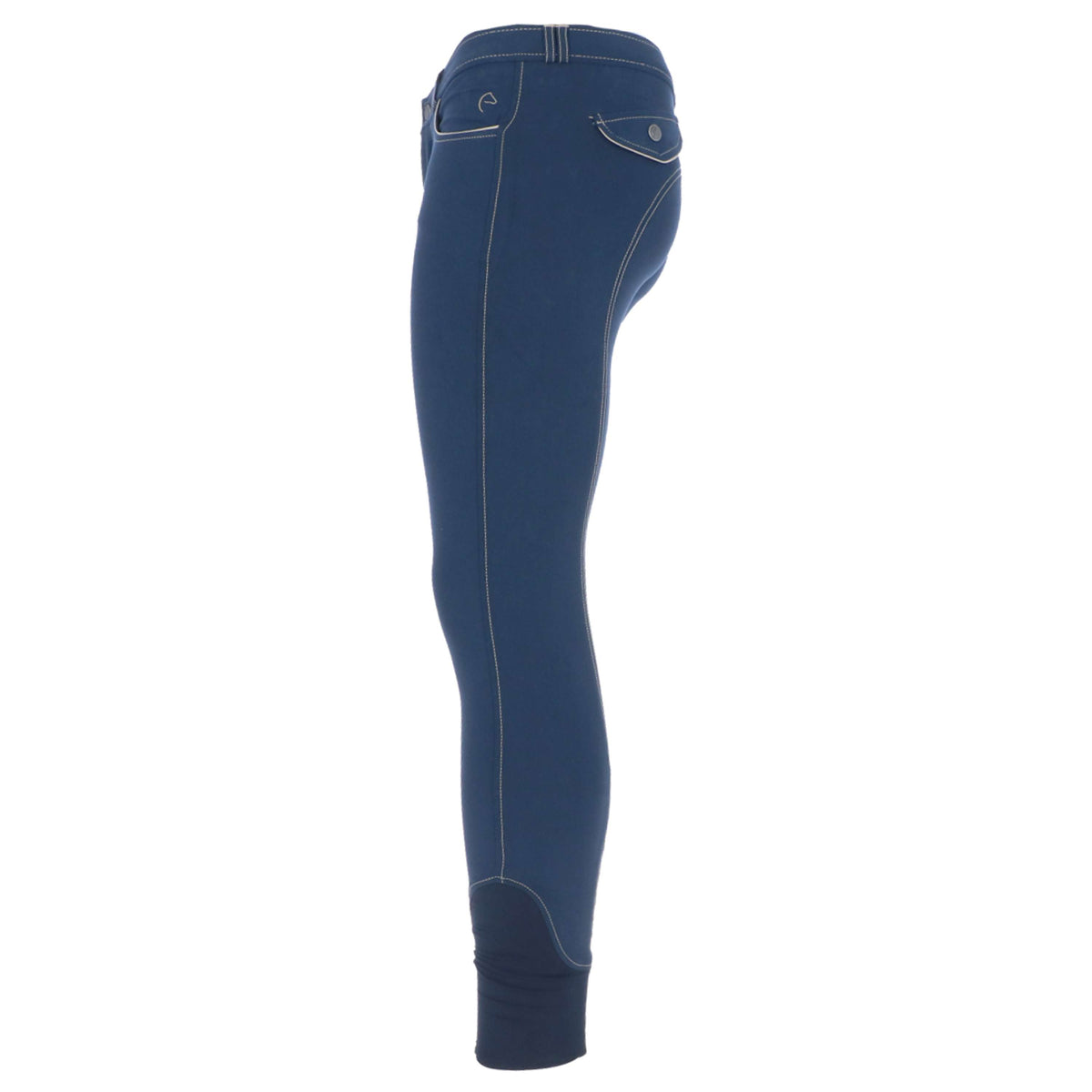 EQUITHÈME Pantalon d'Équitation Verona Man Marin/Beige