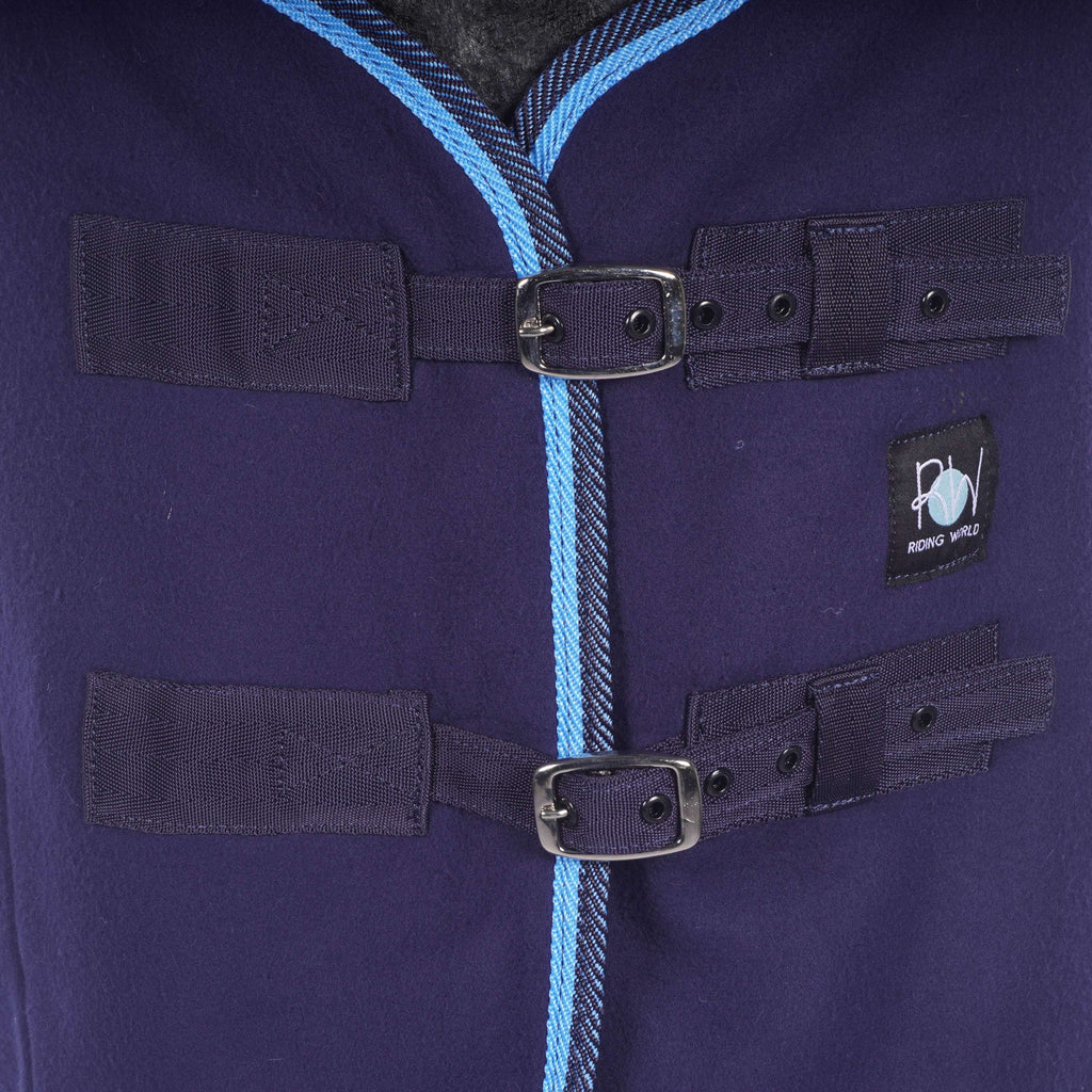 Riding World Couverture Polaire Polar Fleece avec Sursangles Croisées