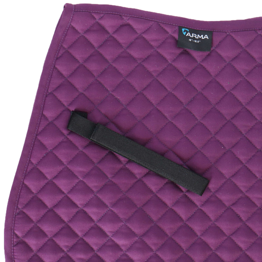 Performance by Shires Tapis de Selle Lite Prune