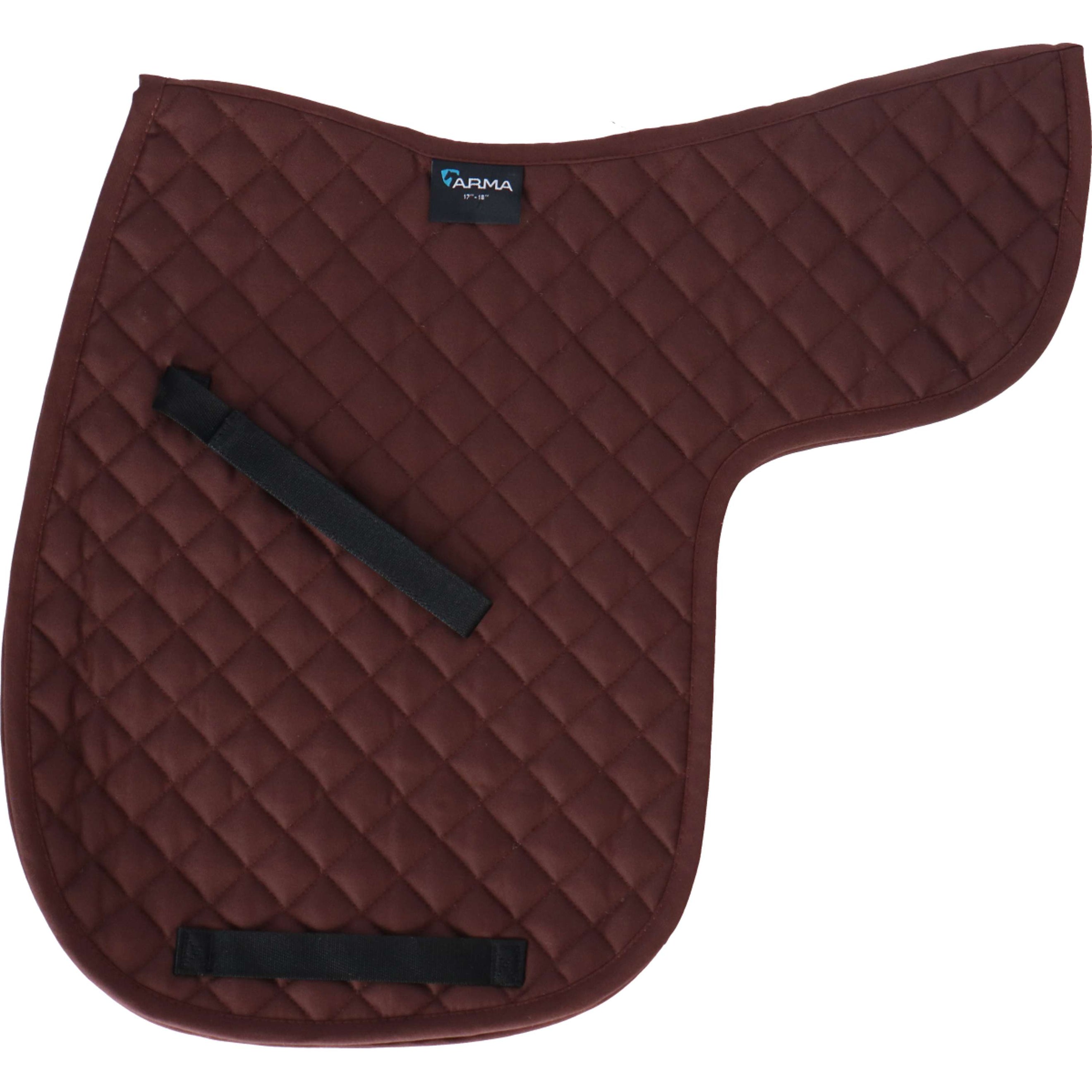 Performance by Shires Tapis de Selle Lite Forme de Selle Marron Performance by Shires Tapis de Selle Lite Forme de Selle Marron