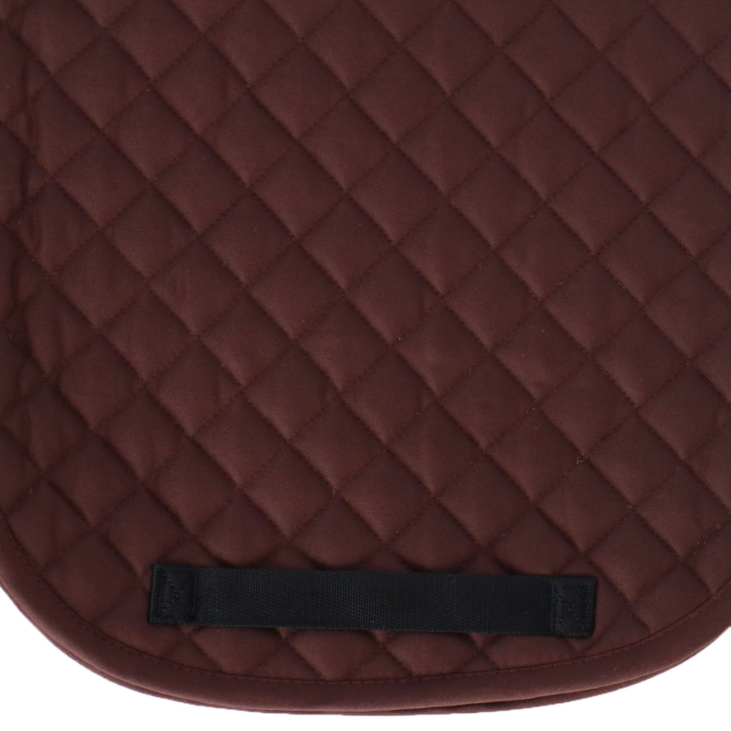Performance by Shires Tapis de Selle Lite Forme de Selle Marron