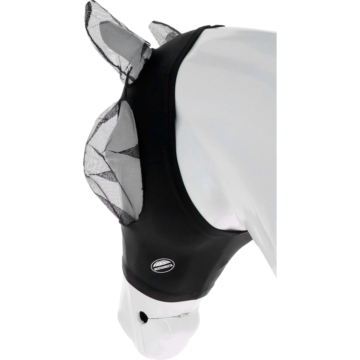 WeatherBeeta Masque Anti-Mouches Stretch Bug Eye Saver avec Oreilles Noir/Noir