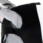 WeatherBeeta Masque Anti-Mouches Stretch Bug Eye Saver avec Oreilles Noir/Noir