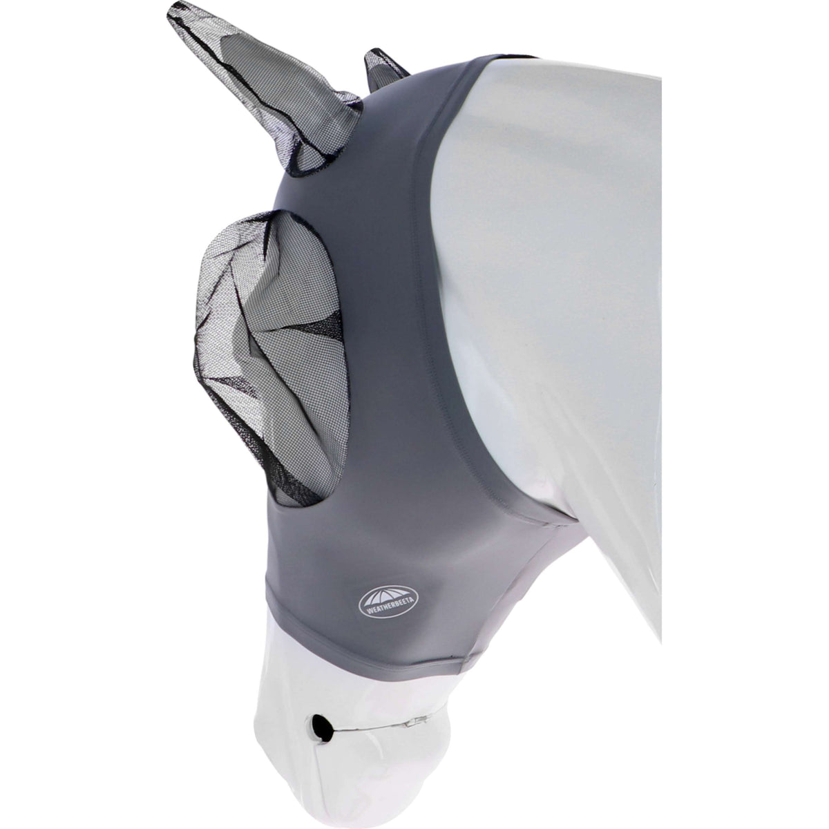 WeatherBeeta Masque Anti-Mouches Stretch Bug Eye Saver avec Oreilles Gris/Noir