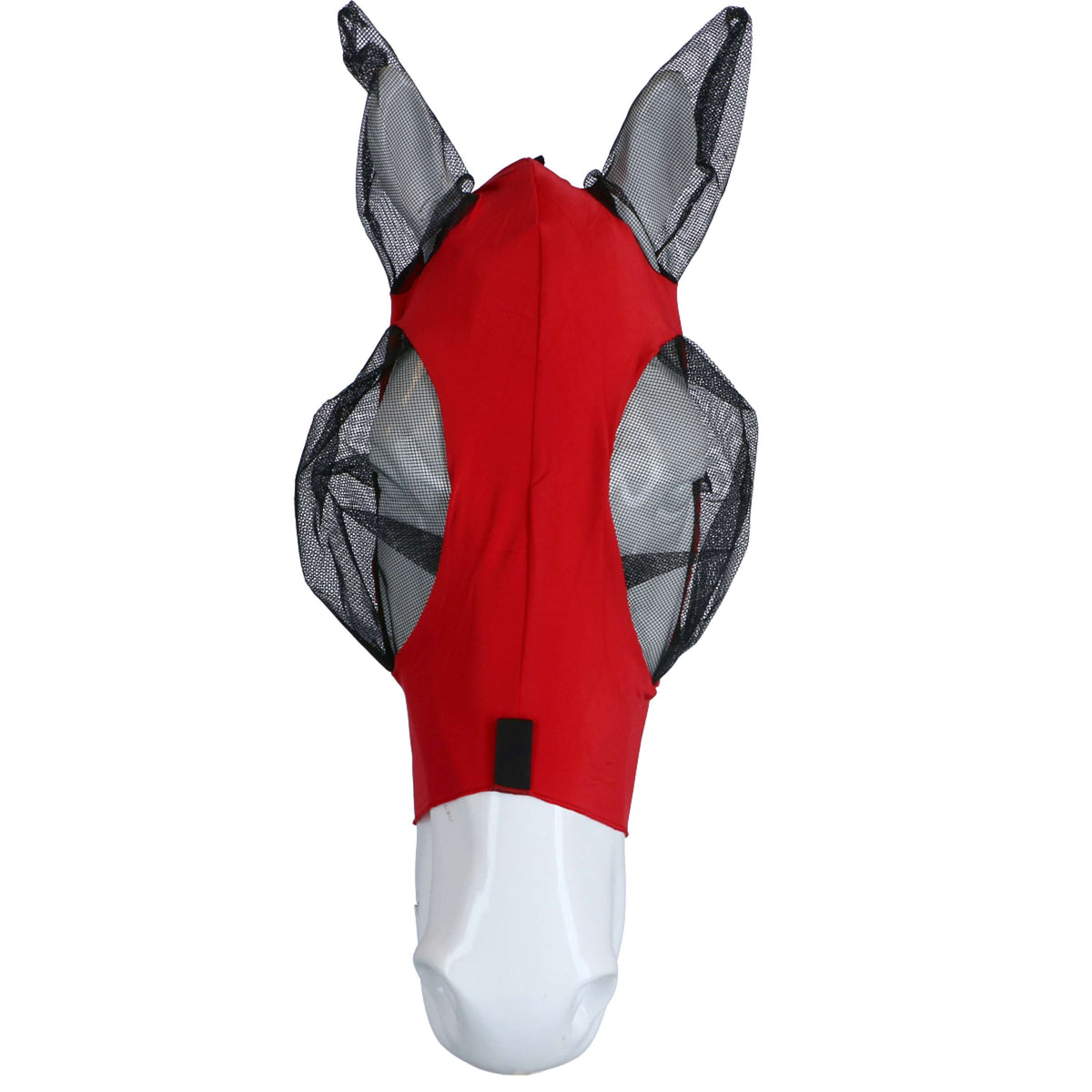 Weatherbeeta Masque Anti-Mouches Stretch Bug Eye Saver avec Oreilles Rouge/Noir