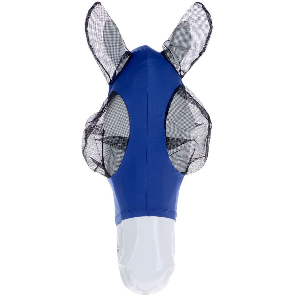 Weatherbeeta Masque Anti-Mouches Stretch Bug Eye Saver avec Oreilles Royal Blue/Noir