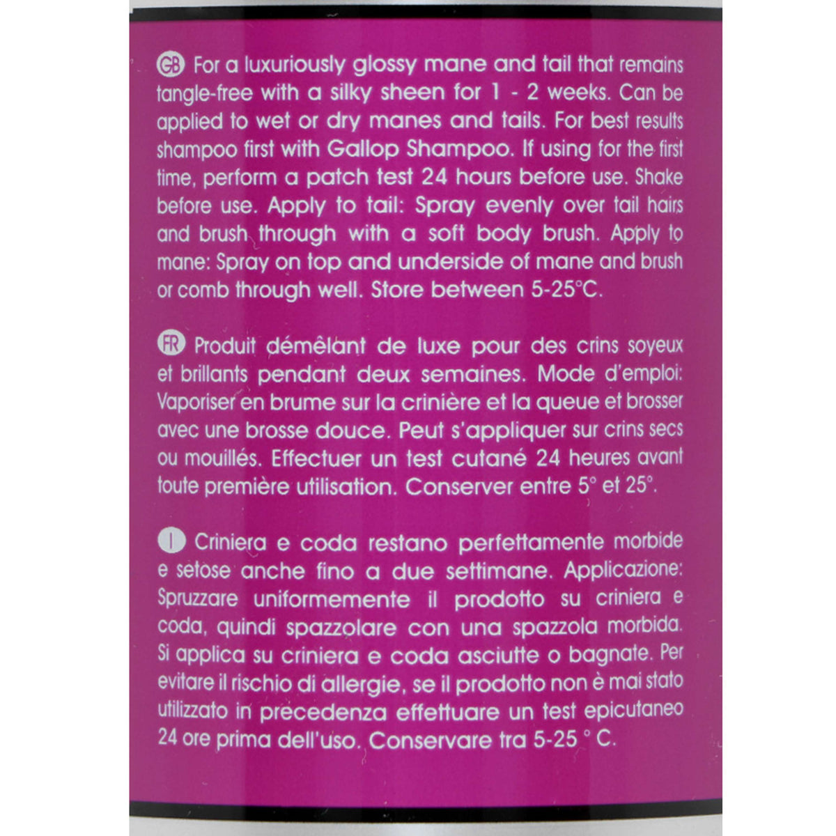 Après-shampoing pour crinière et queue Carr & Day & Martin Canter