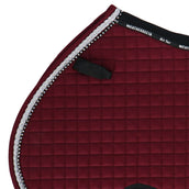 Weatherbeeta Tapis de Selle de Saut Prime Bling Maroon Red