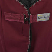 Kavalkade Couvertures Anti-Transpiration Ecoline Fleece Bordeaux