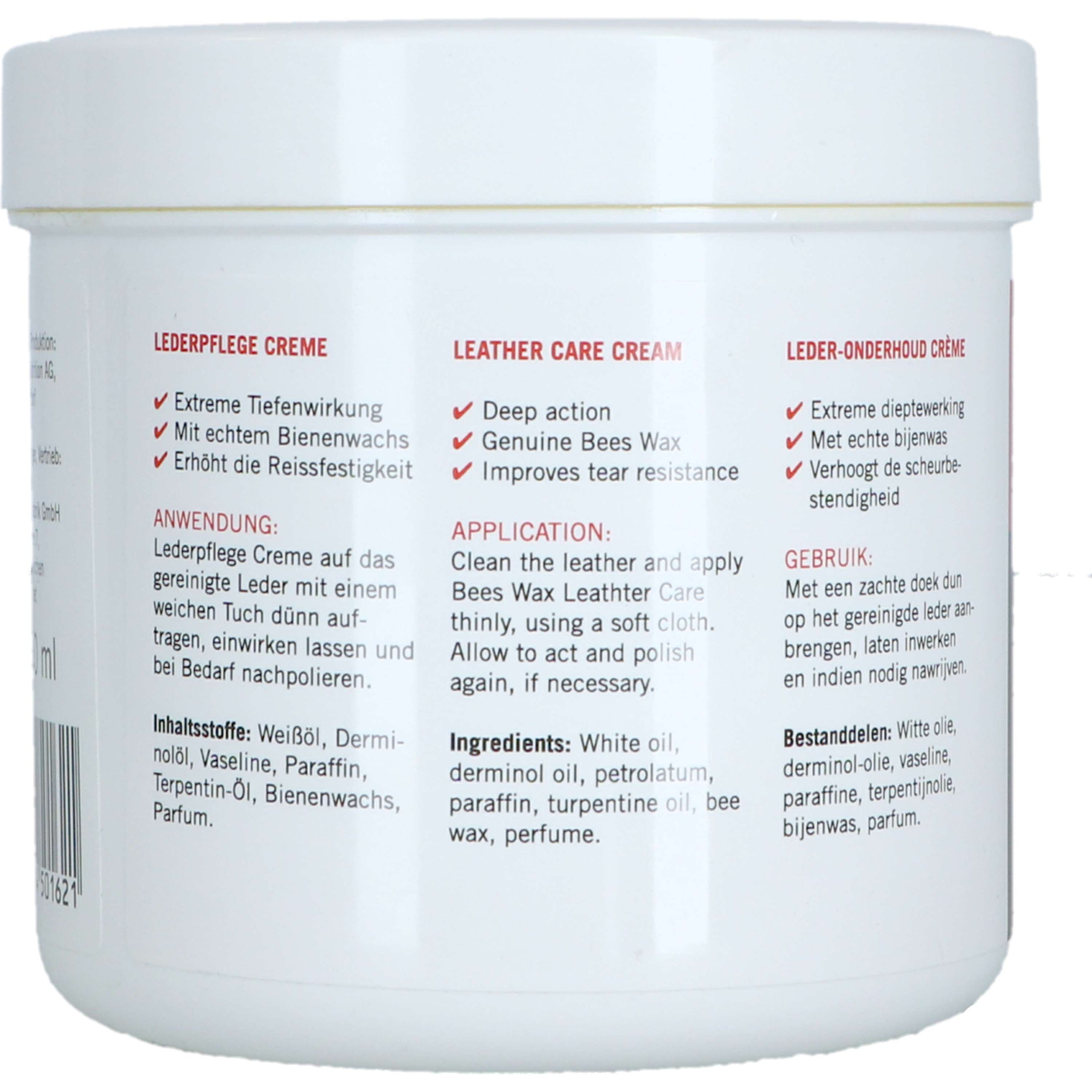 Kieffer Crème pour le Cuir Cire d'abeille Kieffer Crème pour le Cuir Cire d'abeille