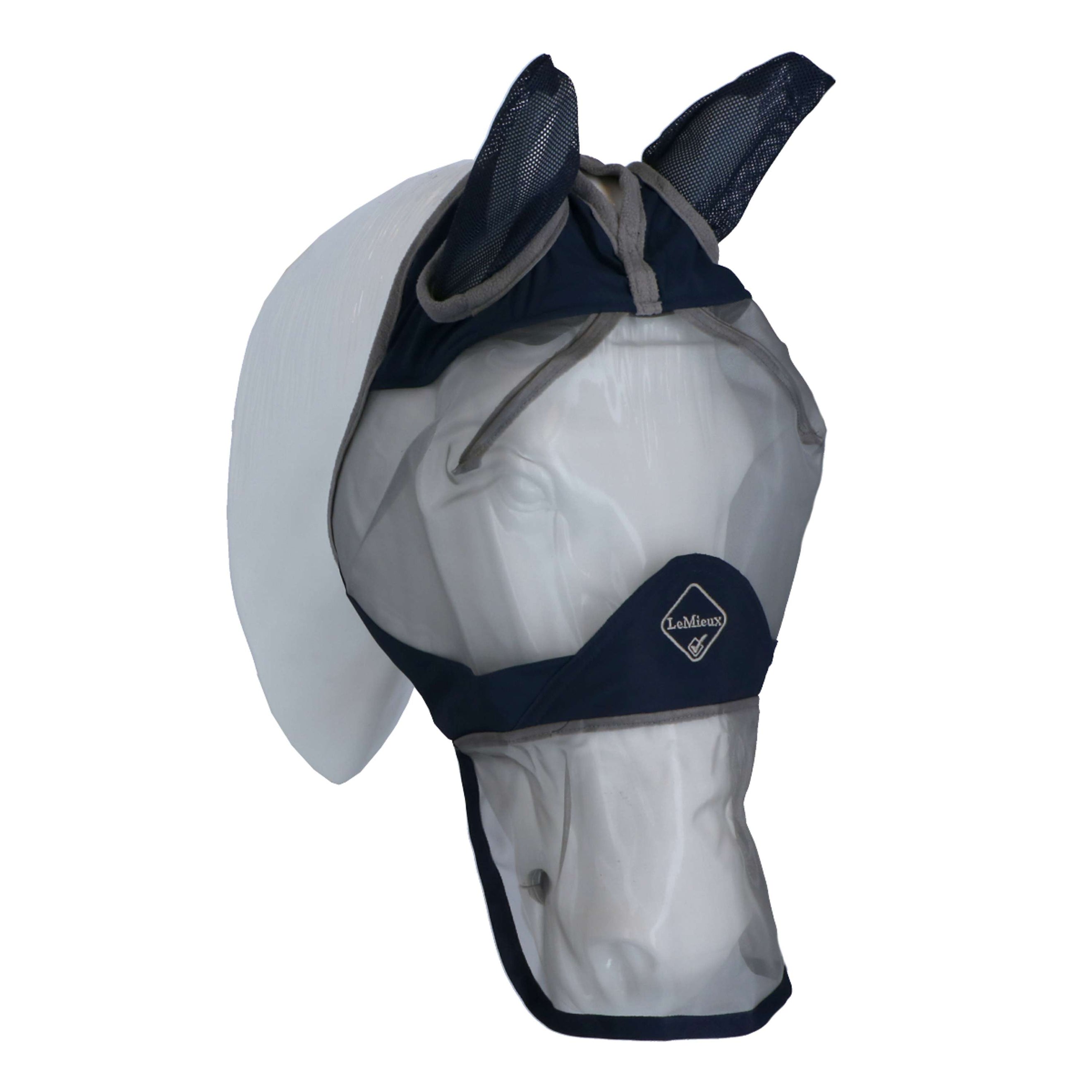 LeMieux Masque Anti-Mouches Amour Shield Pro avec Nez & Oreilles Marin LeMieux Masque Anti-Mouches Amour Shield Pro avec Nez & Oreilles Marin