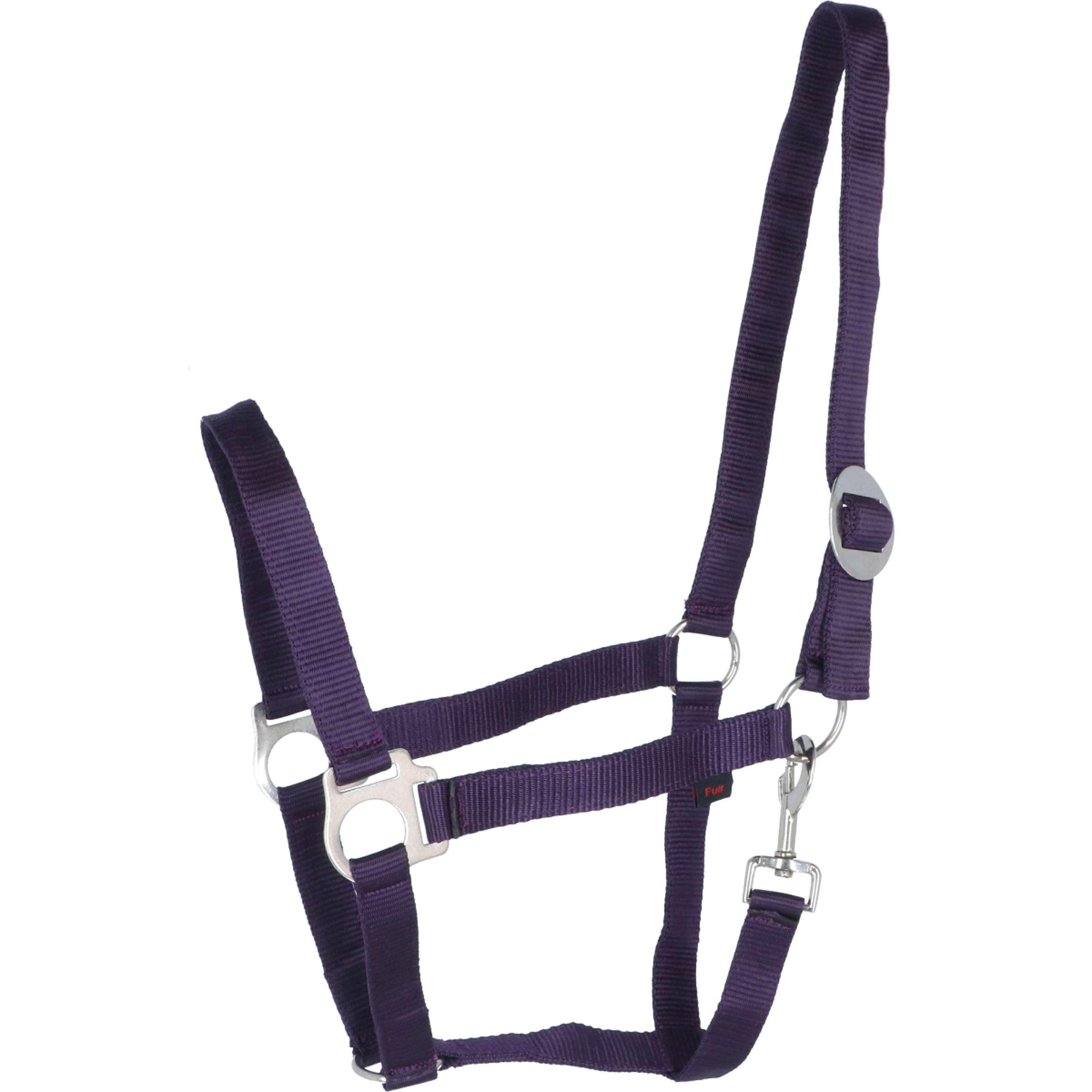 Covalliero Licol Hippo Nylon Aubergine