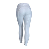 HKM Pantalon d'Équitation Kate Silicone Fond de Peau Blanc