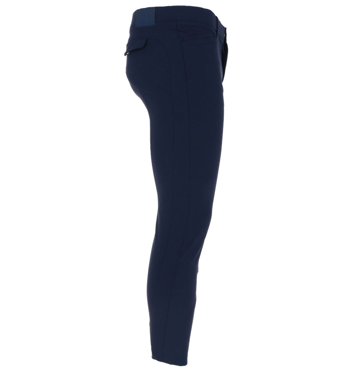 EQODE by Equiline Pantalon d'Équitation Davis Hommes Prise de Genou Bleu