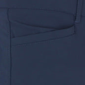 EQODE by Equiline Pantalon d'Équitation Davis Hommes Prise de Genou Bleu