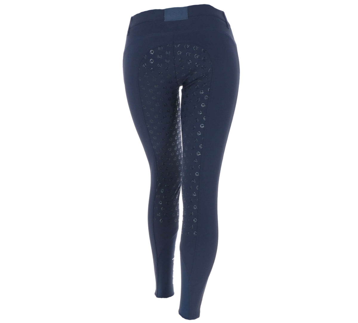 EQODE by Equiline Pantalon d'Équitation Davina Full Grip Bleu