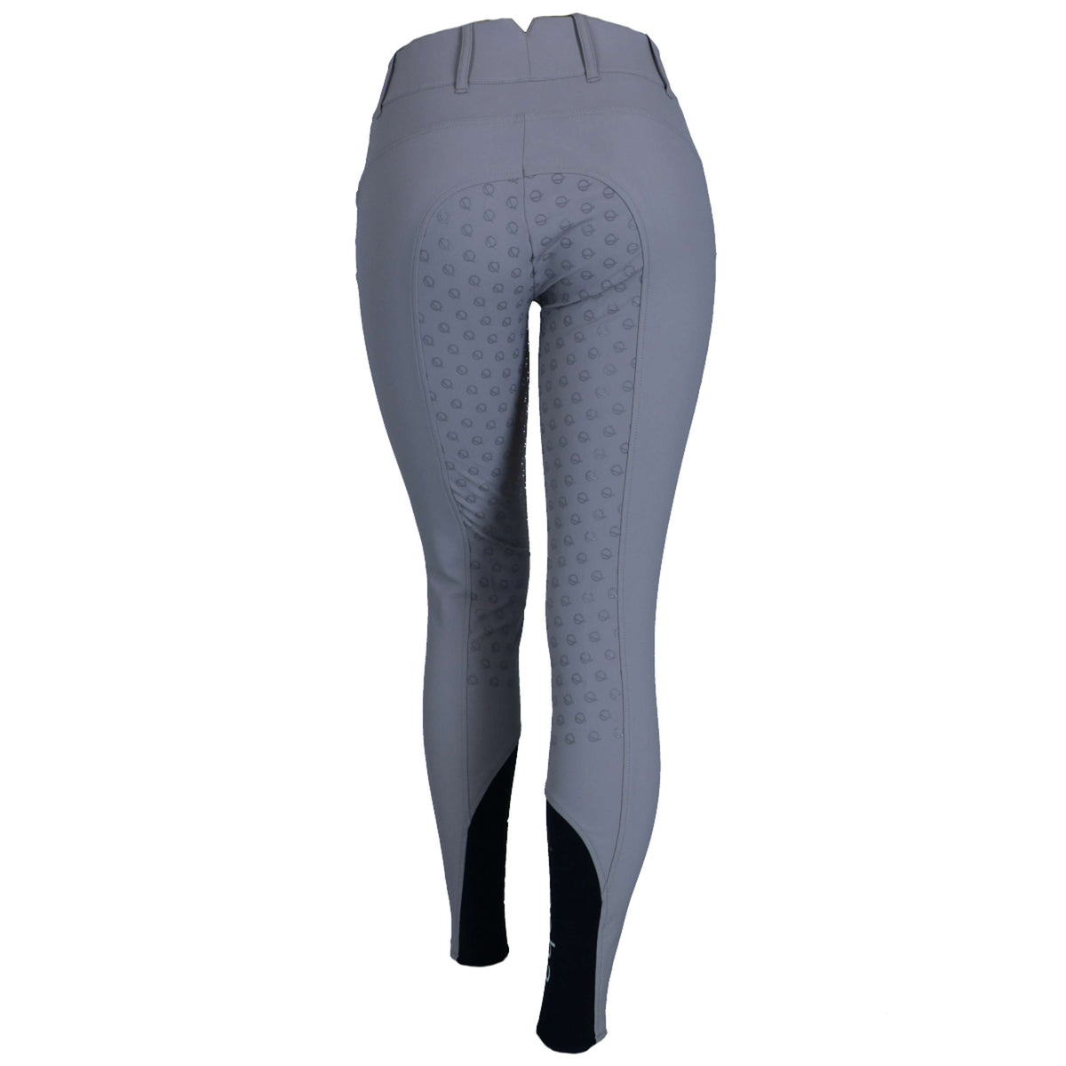 EQODE by Equiline Pantalon d'Équitation Darcey Full Grip Gris