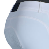 EQODE by Equiline Pantalon d'Équitation Davina Full Grip Blanc