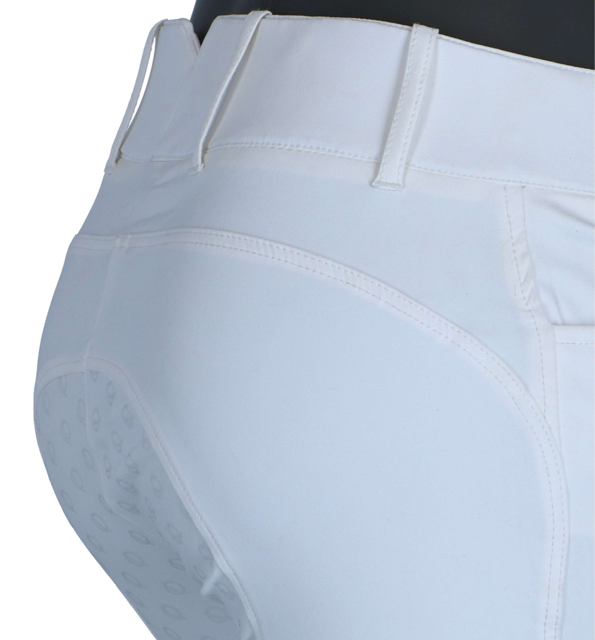 EQODE by Equiline Pantalon d'Équitation Darcey Full Grip Blanc