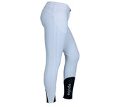 EQODE by Equiline Pantalon d'Équitation Delma Prise de Genou Blanc