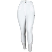 Kingsland Pantalon d'Équitation Kadi E-Tec Knee-Grip Femmes Blanc