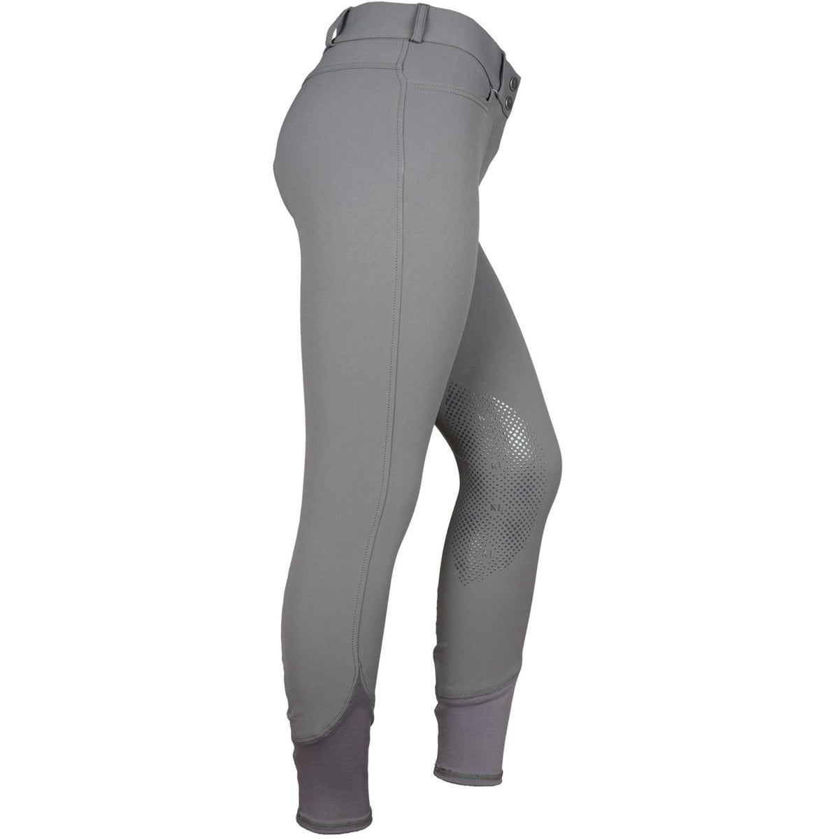 Kingsland Pantalon d'Équitation Kadi E-Tec Knee-Grip Femmes Gris