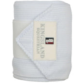 Kingsland Bandages Classic Élastique Blanc