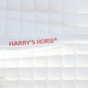 Harry's Horse Tapis de Selle Reverso Logo Competition Dressur Blanc/Rosegold