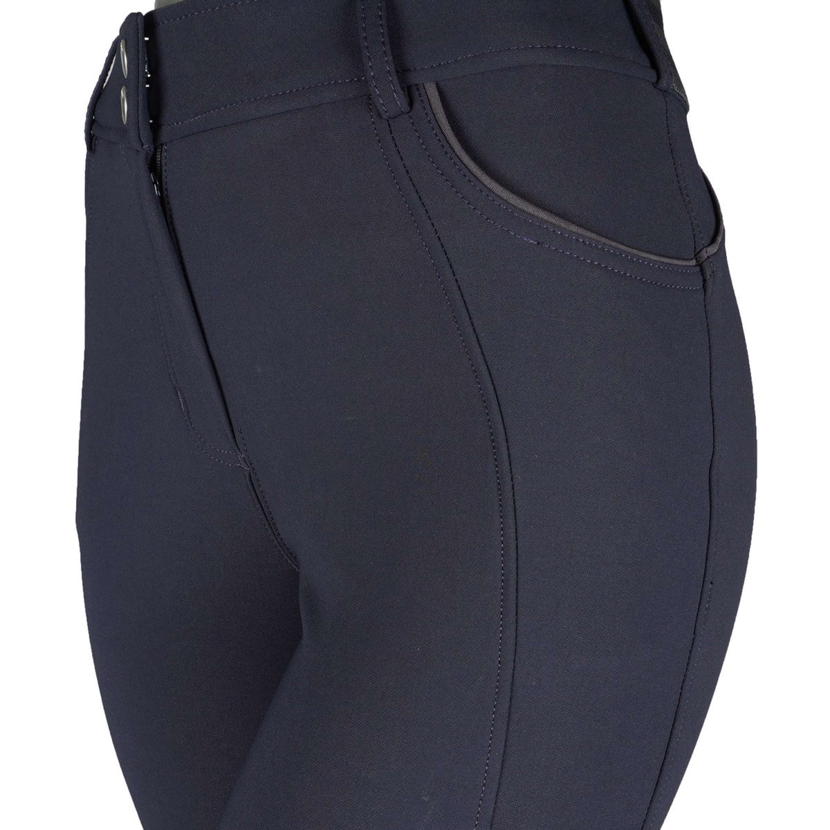 LeMieux Pantalon d'Équitation Freya Marine/Gris Dots