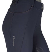 LeMieux Pantalon d'Équitation Freya Marine/Gris Dots