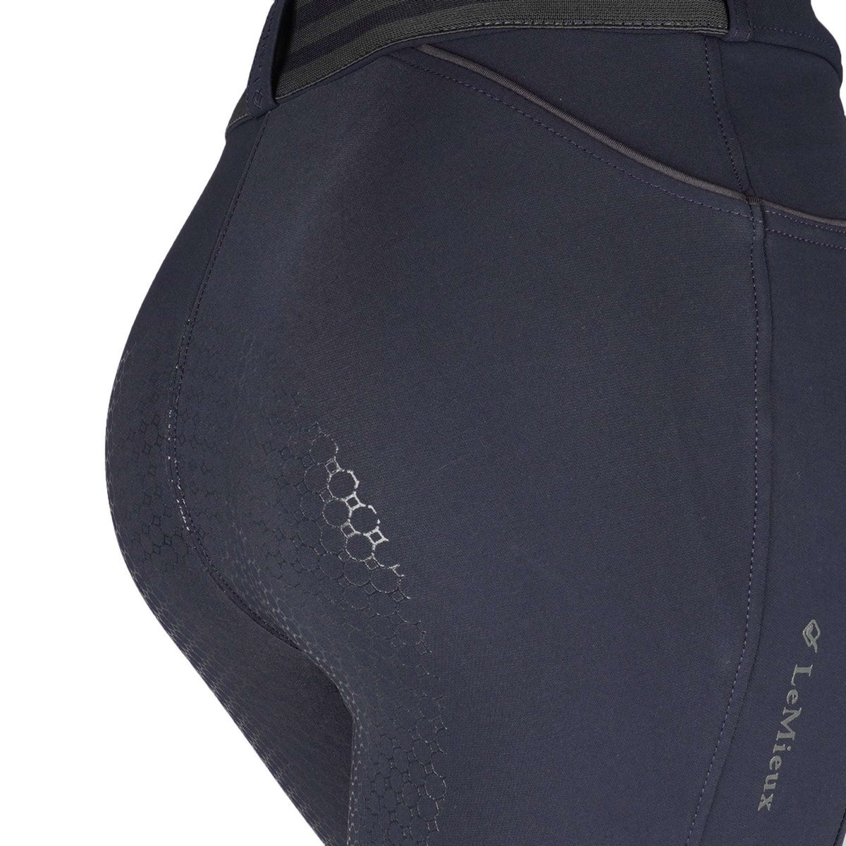 LeMieux Pantalon d'Équitation Freya Marine/Gris Dots