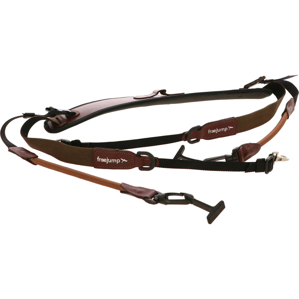 Freejump Collier Tubulaire Marron