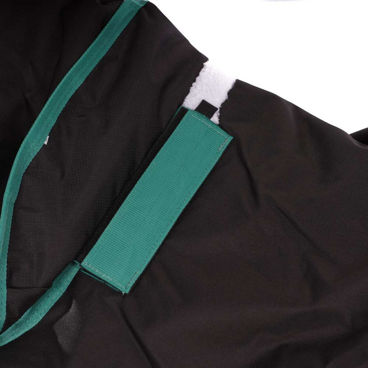 Weatherbeeta Couverture d'Hiver Green-Tec 900D Detach-A-Neck Medium 220g Noir/Vert