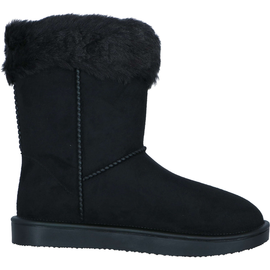 Lauria Garrelli Bottes Allweather Davos Fourrure Noir