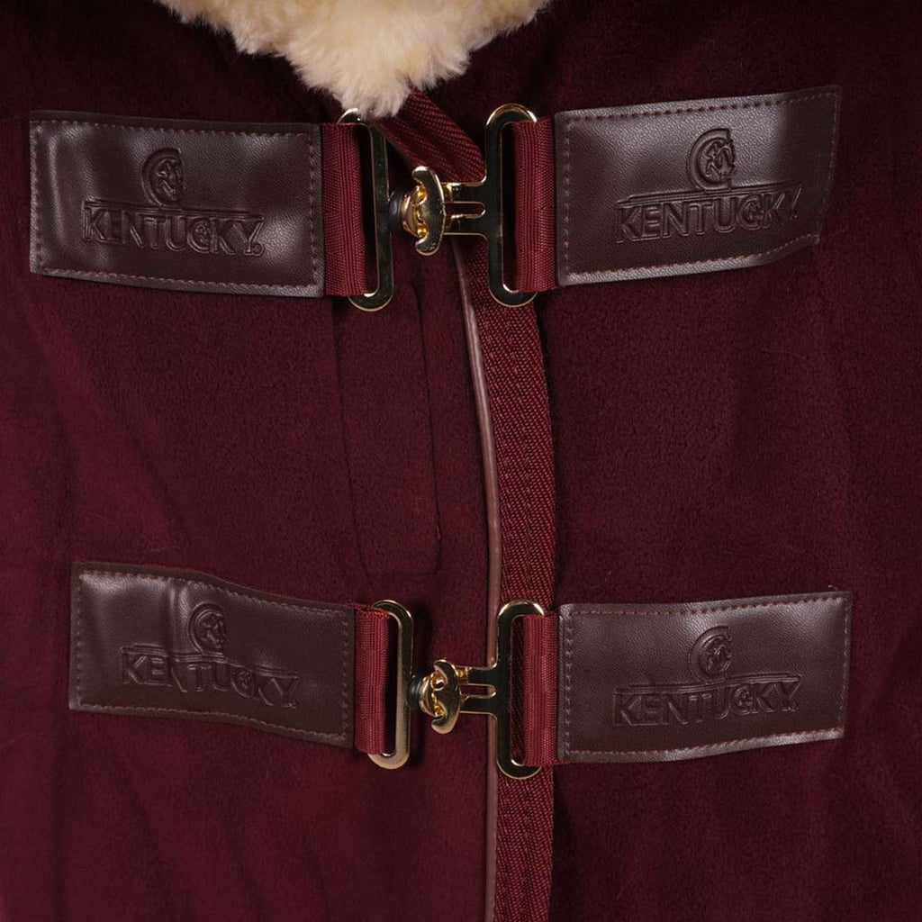 Kentucky Couvertures Anti-Transpiration Show Fleece Heavy Bordeaux