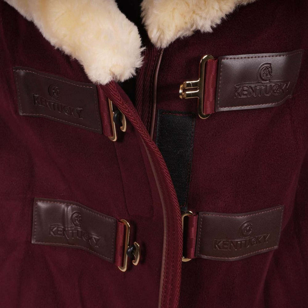 Kentucky Couvertures Anti-Transpiration Show Fleece Heavy Bordeaux