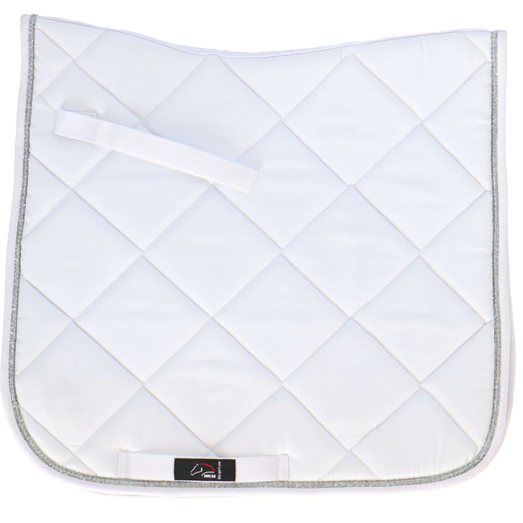 HKM Tapis de Selle Romy Dressage Blanc