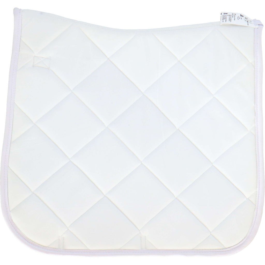 HKM Tapis de Selle Romy Dressage Blanc