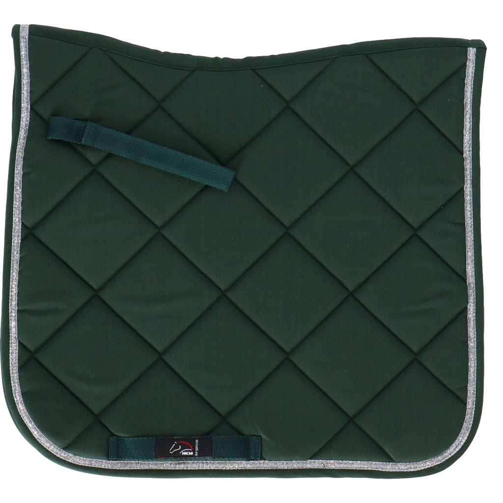 HKM Tapis de Selle Romy Dressage Vert Foncé