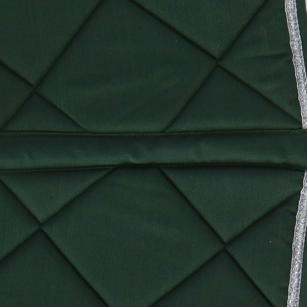 HKM Tapis de Selle Romy Dressage Vert Foncé