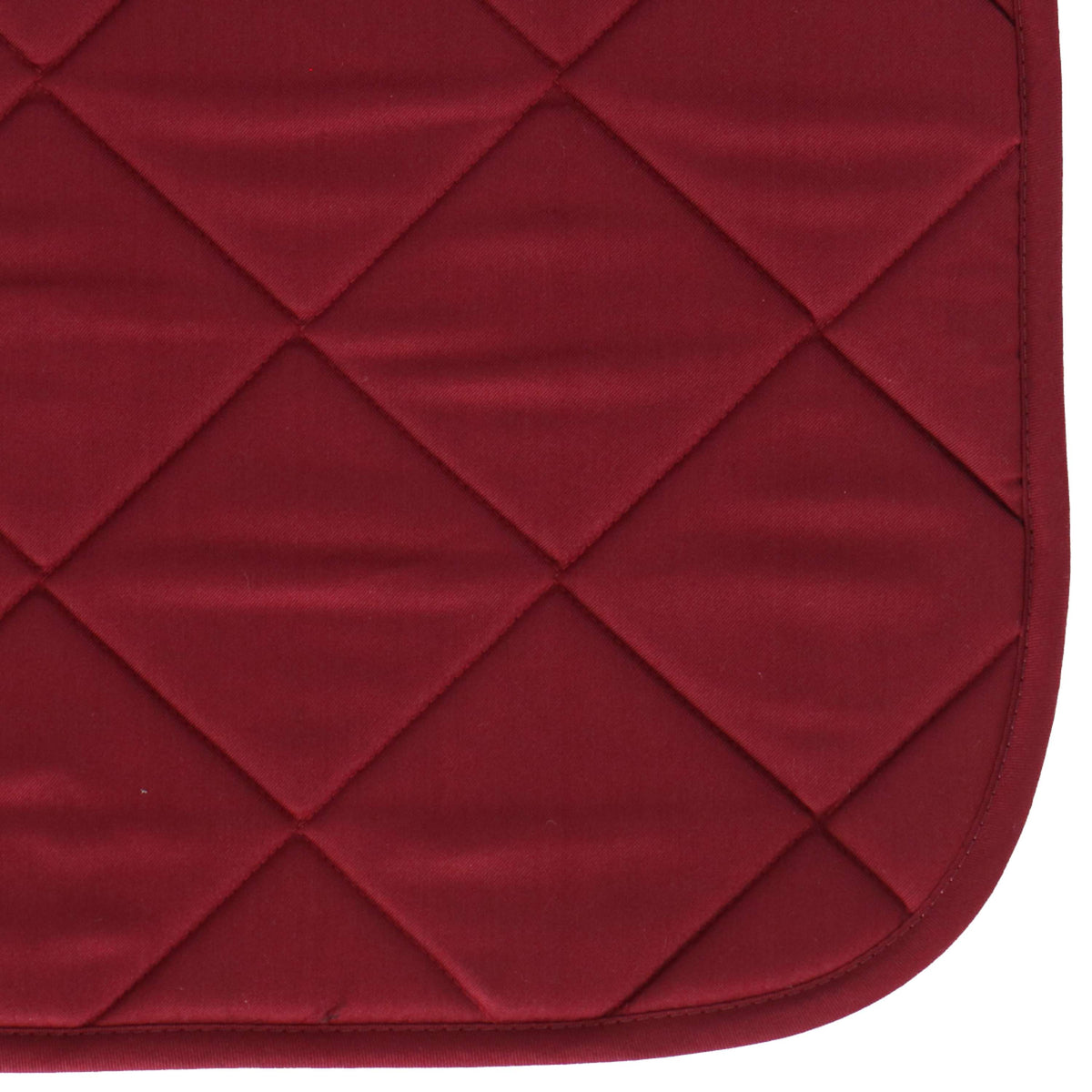 HKM Tapis de Selle Allround Dressage Vin rouge