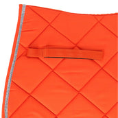 HKM Tapis de Selle Romy Polyvalence Coraux orange