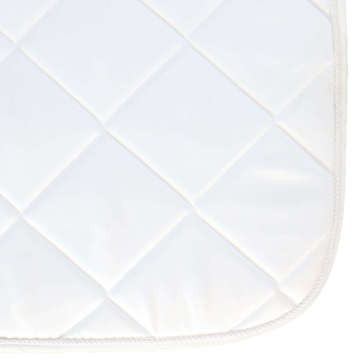 HKM Tapis de Selle Bergamo Dressage Blanc